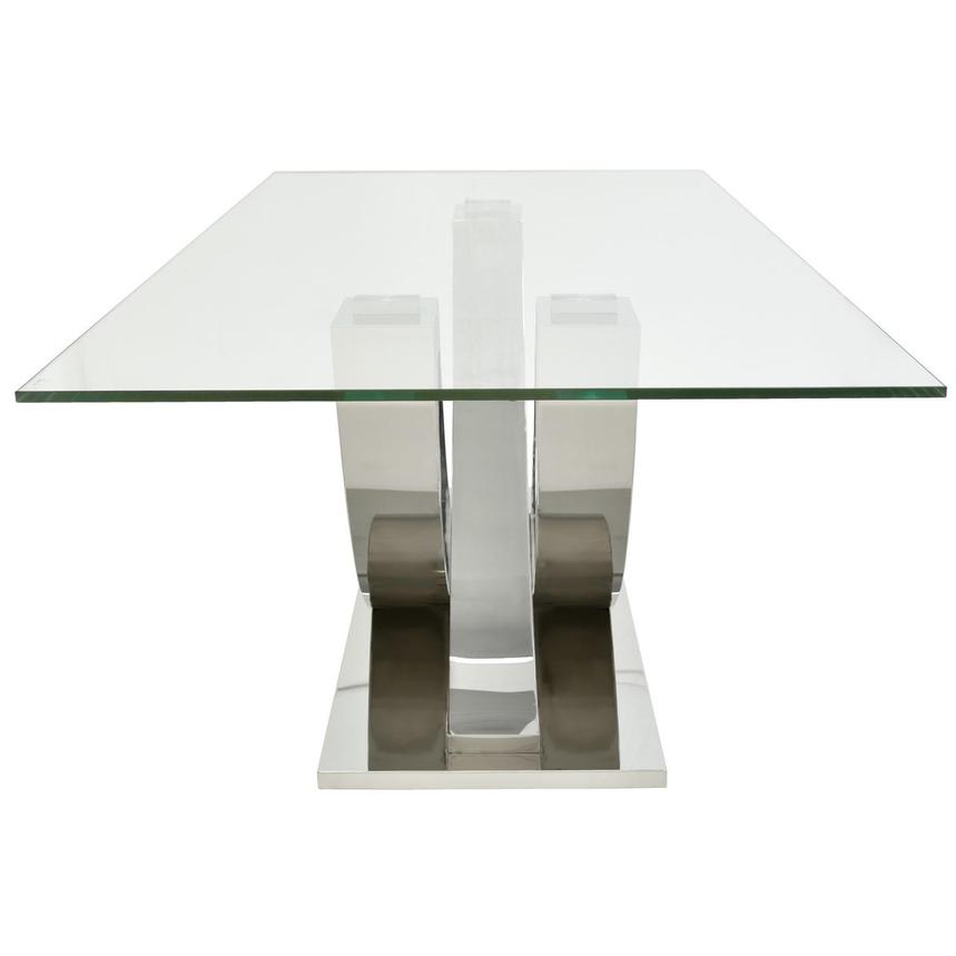 Sofitel Silver Rectangular Dining Table  alternate image, 3 of 5 images.