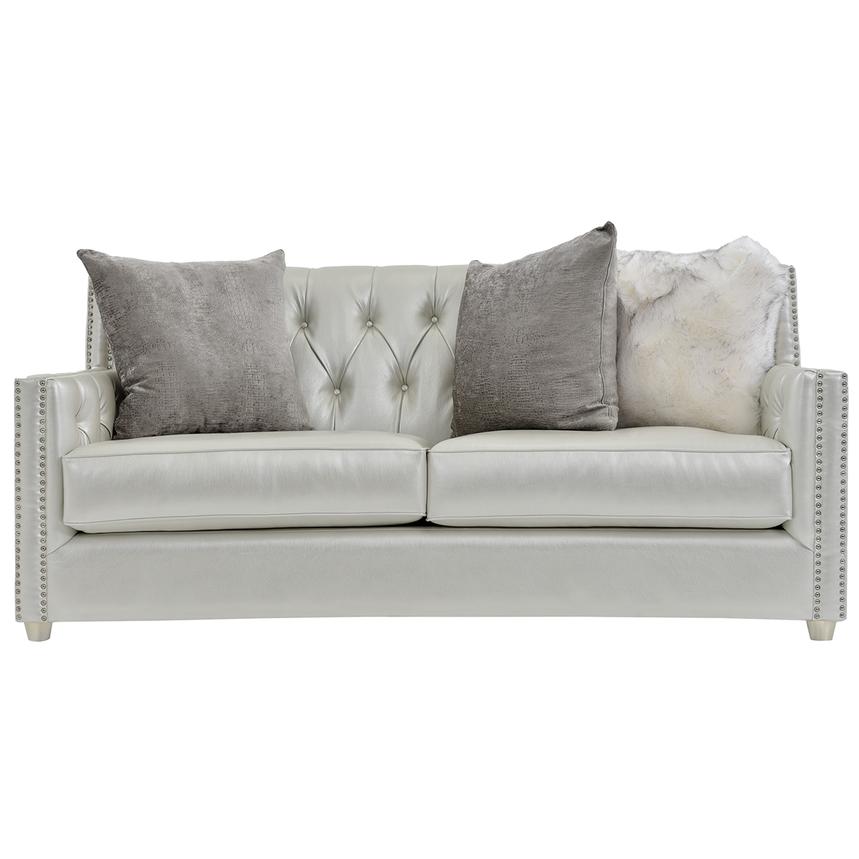 Sonia Cream Loveseat  main image, 1 of 7 images.