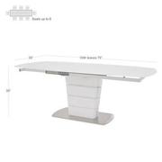 Santal Extendable Dining Table  alternate image, 4 of 8 images.
