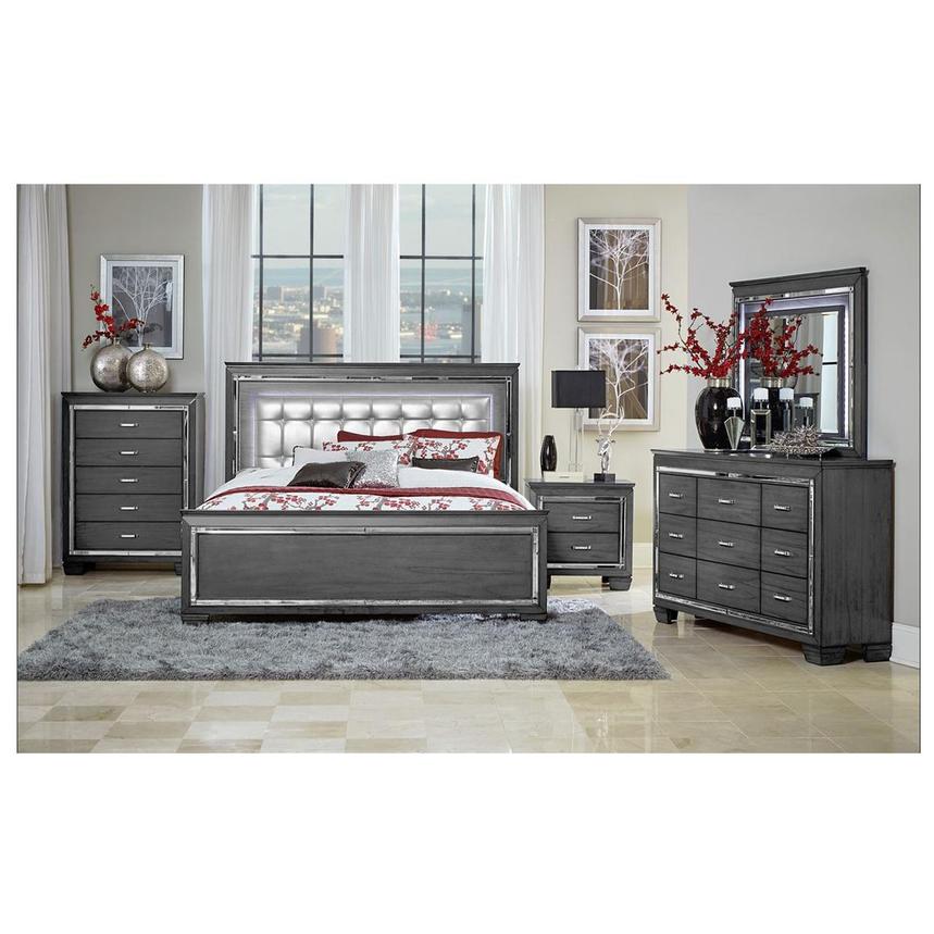 Jamie 4 Piece King Bedroom Set El Dorado Furniture Jamie 4 Piece King Bedroom Set Alternate Image 2 Of 6 Images