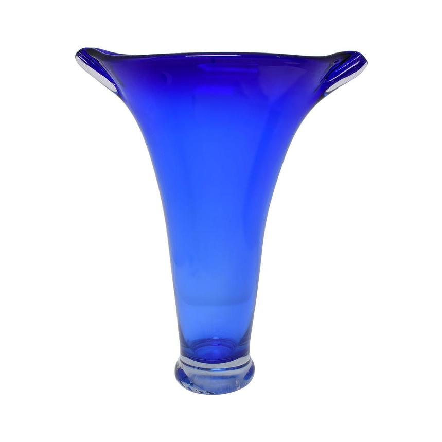 Cobalt Large Glass Vase El Dorado Furniture