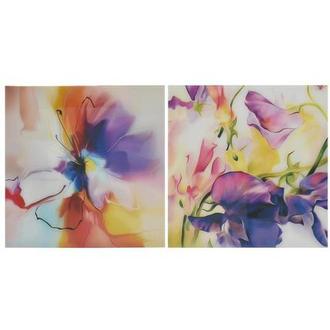 Violet Set of 2 Acrylic Wall Art