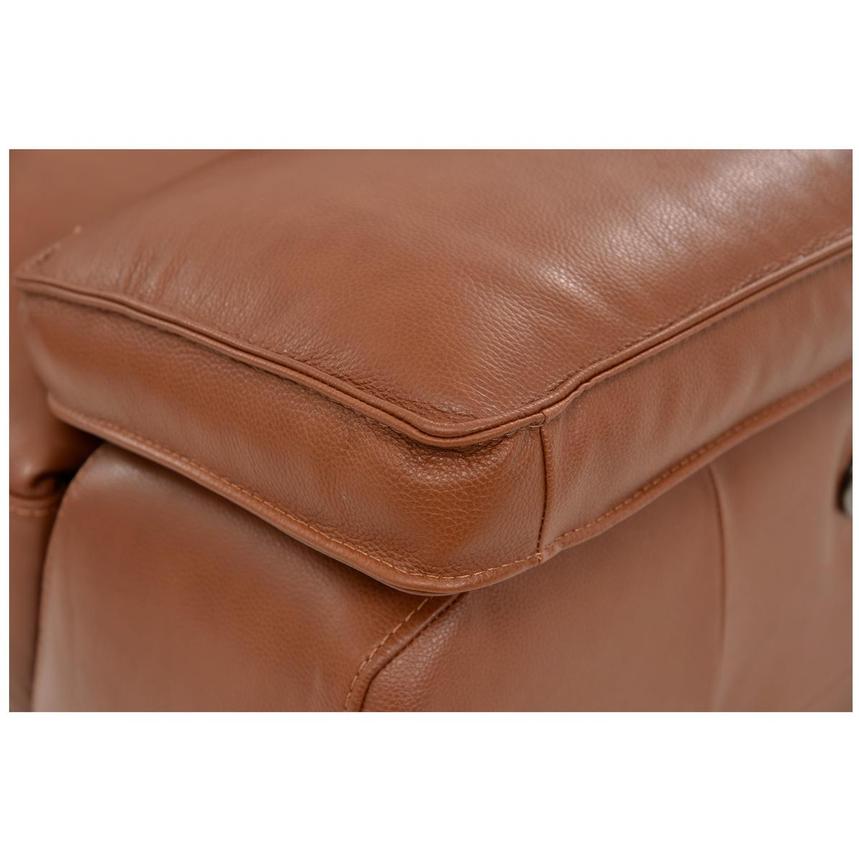 Gian Marco Tan Leather Power Reclining Sectional with 7PCS/3PWR  alternate image, 5 of 9 images.