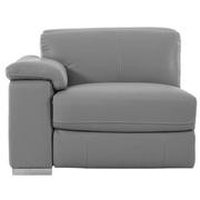 Charlie Light Gray Left Power Recliner  main image, 1 of 5 images.