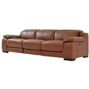 Gian Marco Tan Oversized Leather Sofa  alternate image, 2 of 9 images.