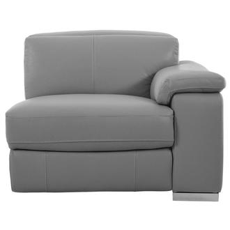 Charlie Light Gray Right Power Recliner