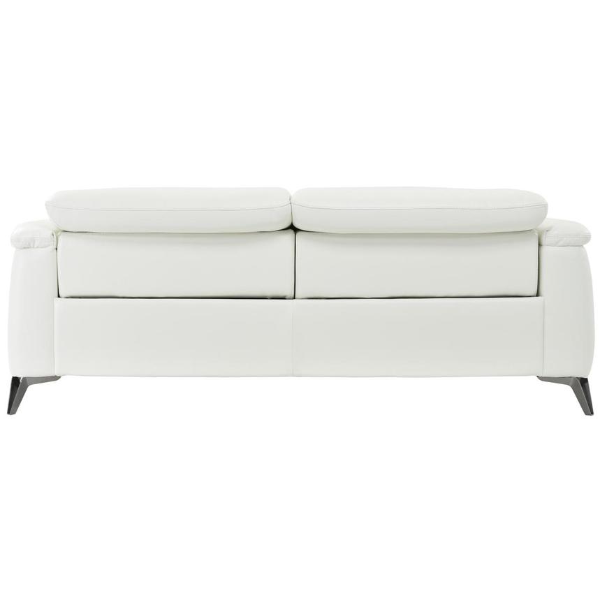 Anabel White Leather Power Reclining Sofa  alternate image, 5 of 10 images.