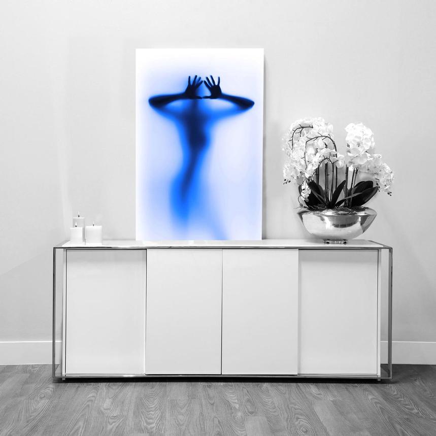Physique Blue Acrylic Wall Art  alternate image, 2 of 2 images.