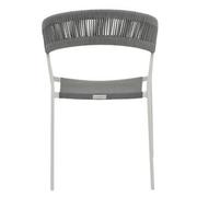 Breeze Dark Gray 3-Piece Patio Set  alternate image, 9 of 11 images.