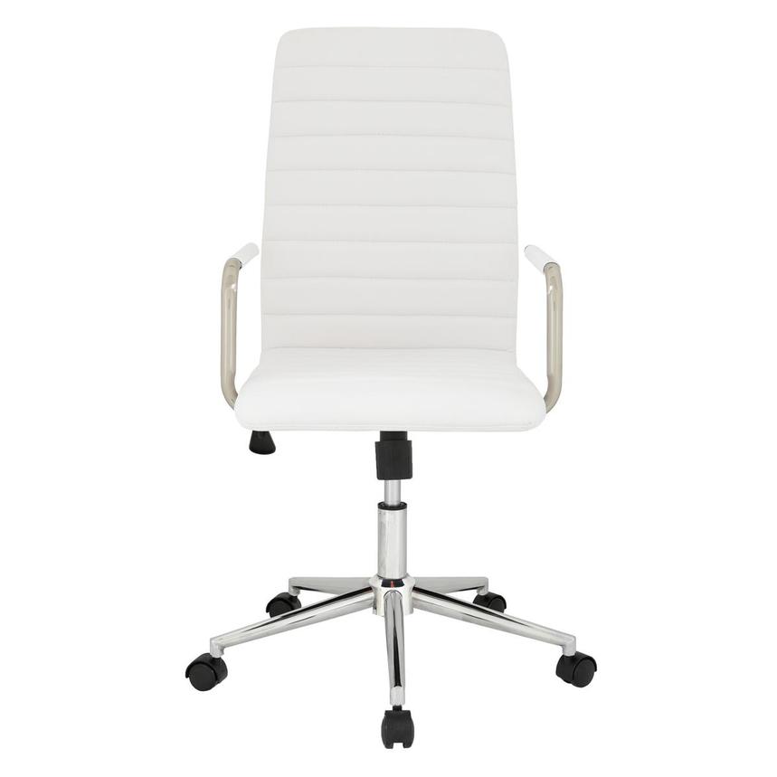 Pivot White High Back Desk Chair