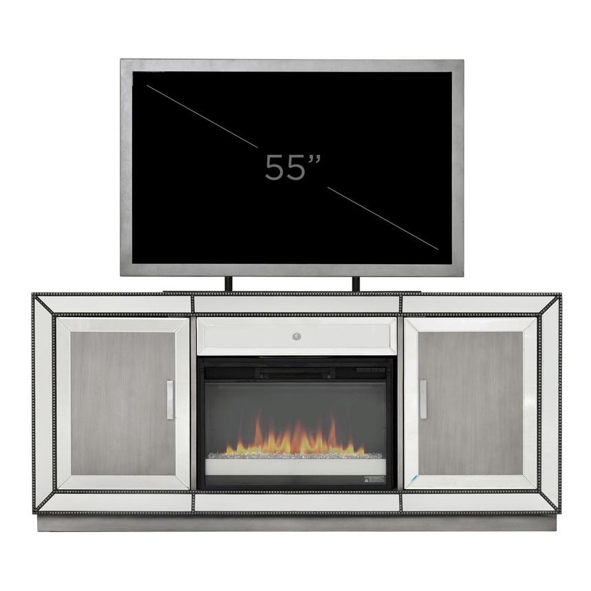Galena Electric Fireplace w/Remote Control  alternate image, 6 of 6 images.