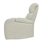 Gio Cream Leather Power Recliner  alternate image, 5 of 12 images.