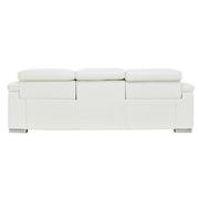 Charlie White Leather Power Reclining Sofa  alternate image, 7 of 10 images.