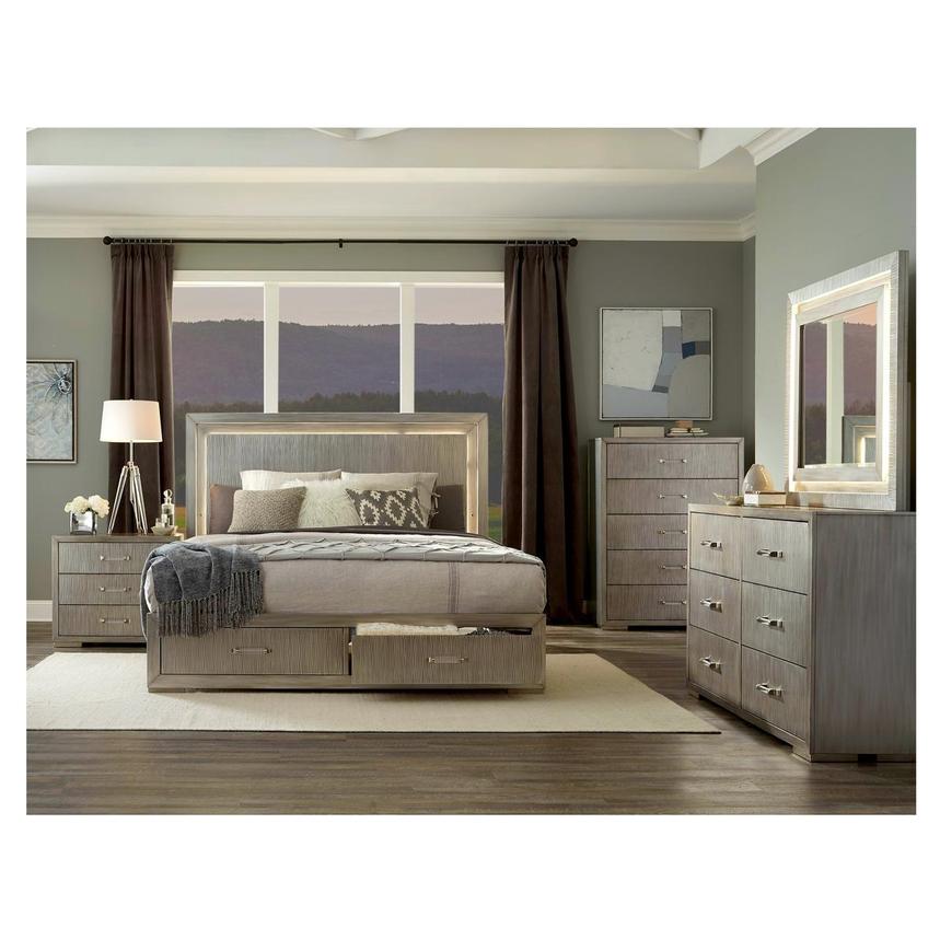 Parker 4 Piece King Bedroom Set El Dorado Furniture Parker 4 Piece King Bedroom Set Alternate Image 2 Of 6 Images