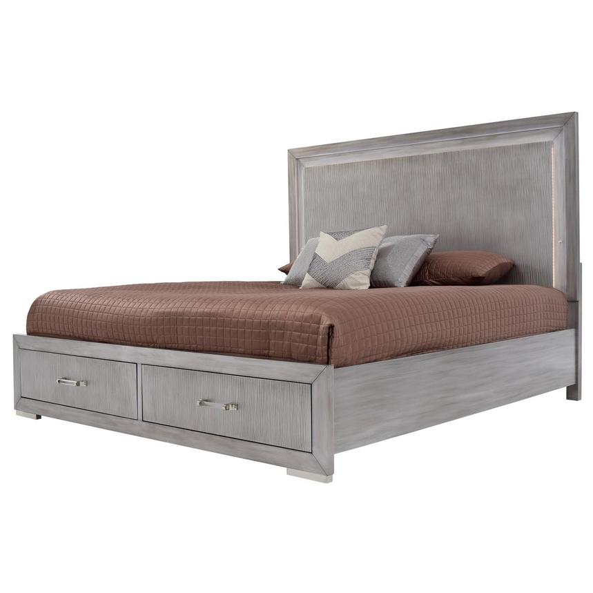 Parker King Storage Bed  main image, 1 of 9 images.