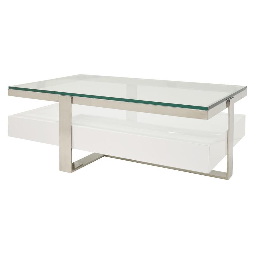 Calypso White Coffee Table  alternate image, 2 of 6 images.
