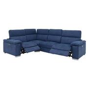 Karly Blue Power Reclining Sectional  alternate image, 3 of 9 images.