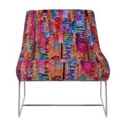 Tutti Frutti Multi Accent Chair w/2 Pillows  alternate image, 3 of 10 images.