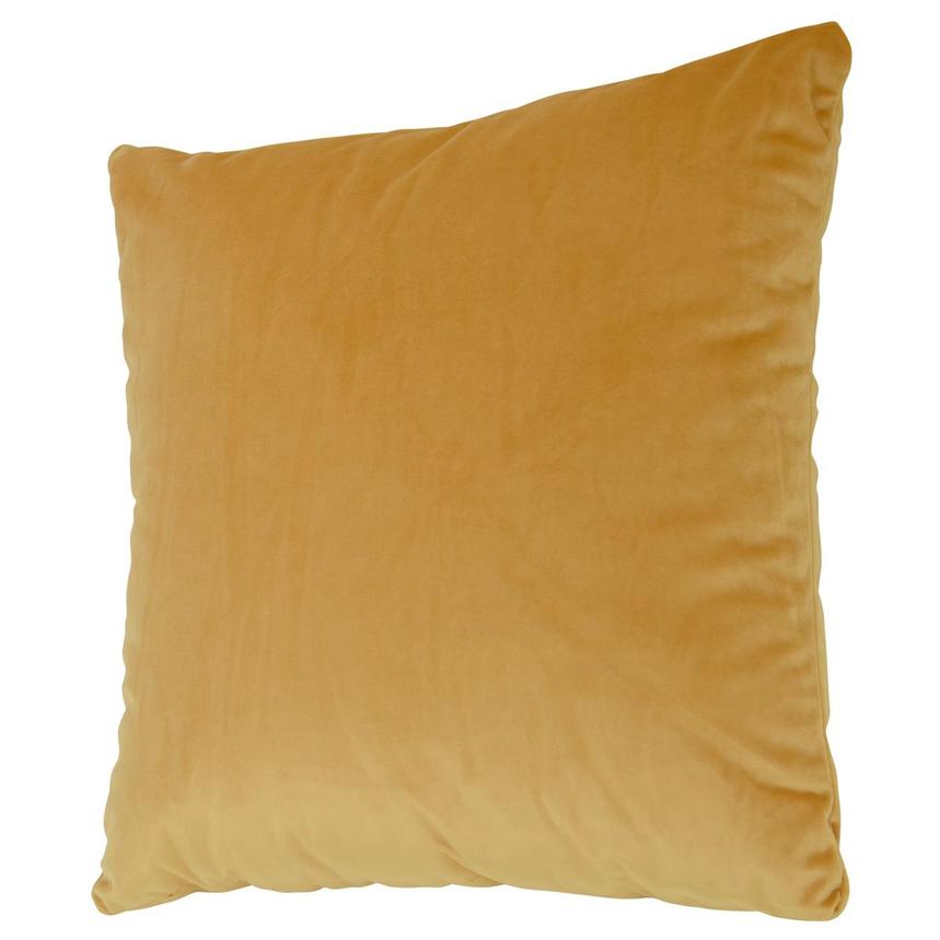 Okru Yellow Accent Pillow  alternate image, 2 of 4 images.