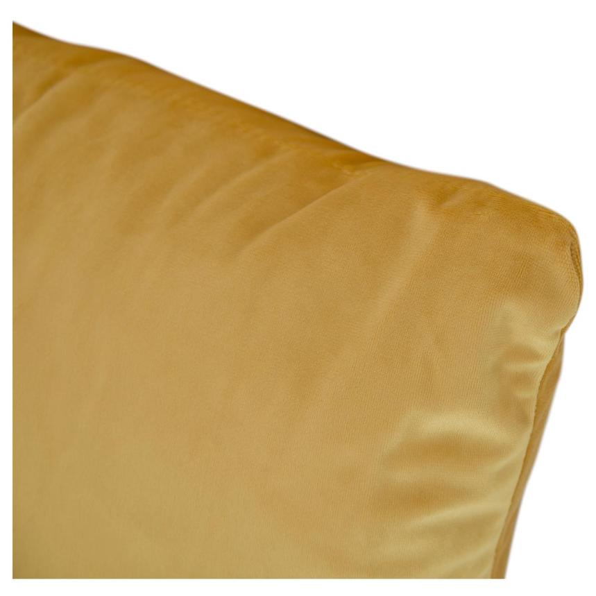 Okru Yellow Accent Chair w/2 Pillows alternate image, 10 of 11 images.