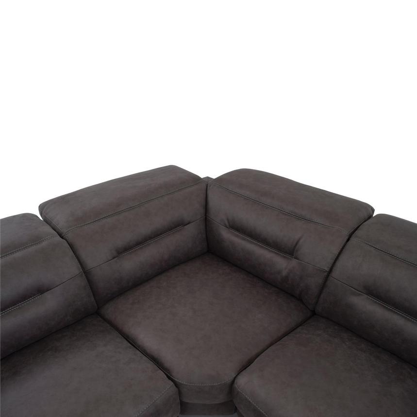 Claribel II Gray Home Theater Seating with 5PCS/2PWR  alternate image, 7 of 11 images.
