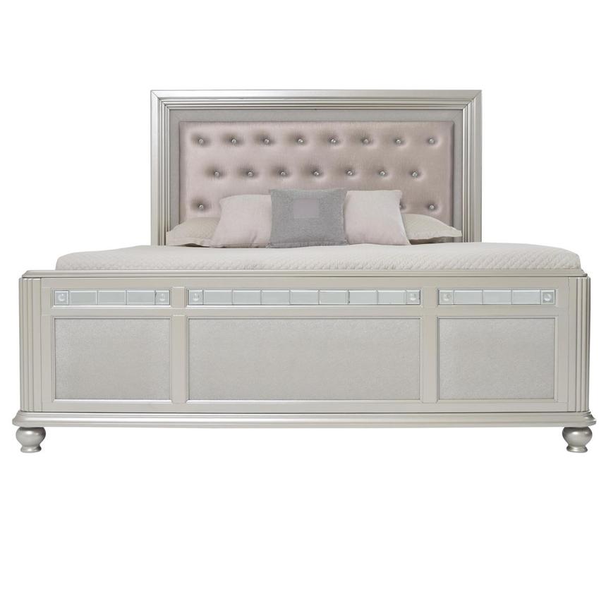 Kaleidoscope Silver 4-Piece Queen Bedroom Set  alternate image, 7 of 10 images.