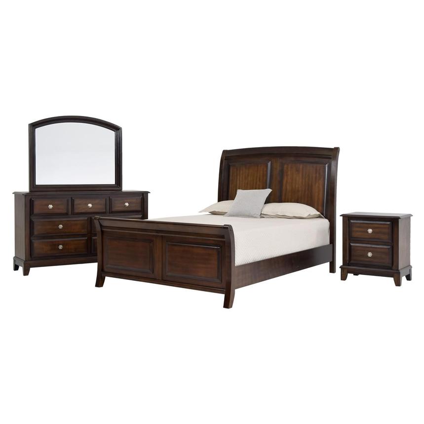 Samantha 4Piece King Bedroom Set El Dorado Furniture