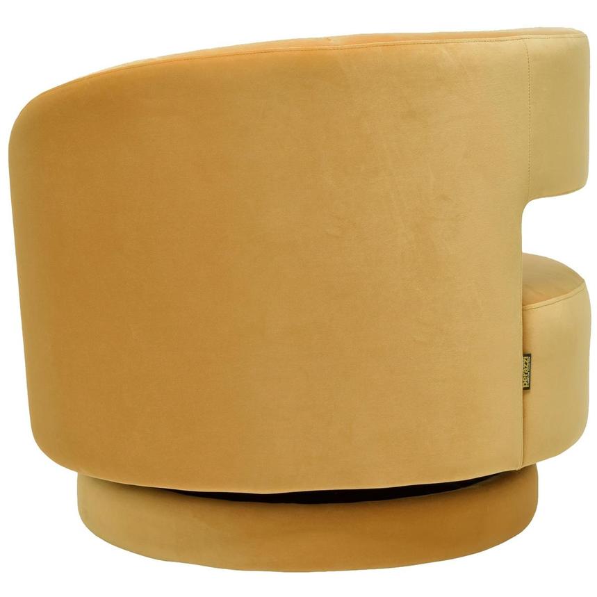 Okru Yellow Accent Chair w/2 Pillows alternate image, 5 of 11 images.