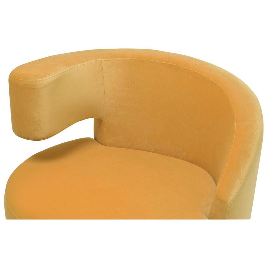 Okru Yellow Accent Chair w/2 Pillows | El Dorado Furniture
