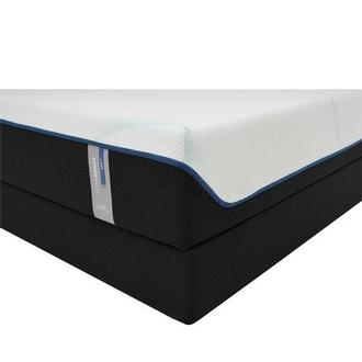Luxe-Adapt Soft Queen Mattress w/Low Foundation by Tempur-Pedic