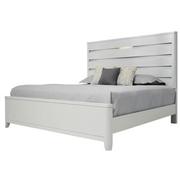 Contour White King Panel Bed  main image, 1 of 6 images.