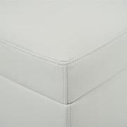 Pressley II White Twin Ottoman Bed w/Casters  alternate image, 7 of 9 images.