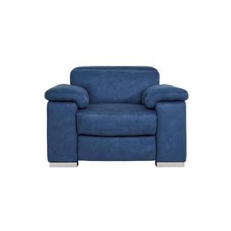Karly Blue Power Reclining Sofa El Dorado Furniture