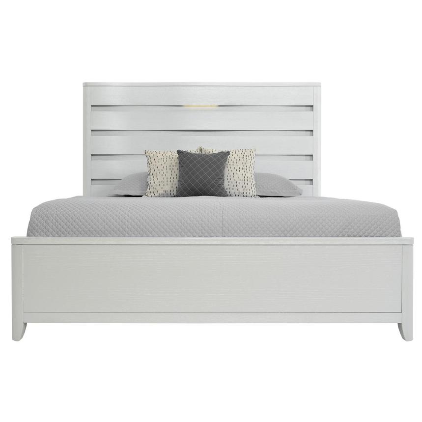 Contour White Queen Panel Bed Contour White Queen Panel Bed