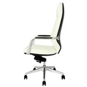 Yoshi White High Back Desk Chair  alternate image, 4 of 8 images.
