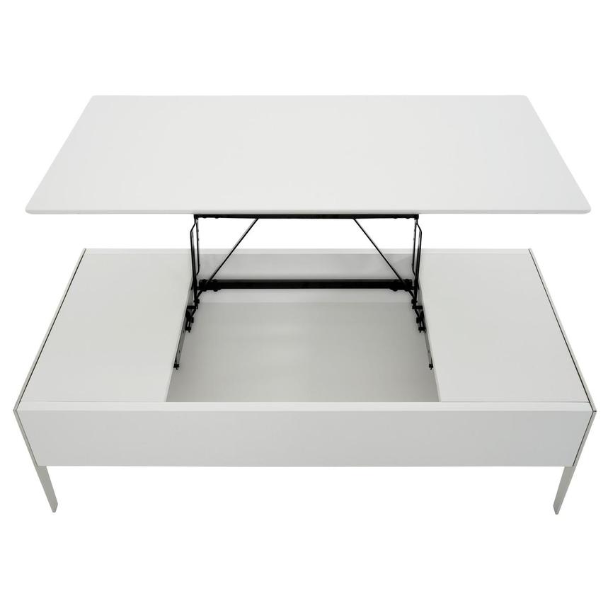 Eli White Lift Top Coffee Table alternate image, 8 of 9 images.