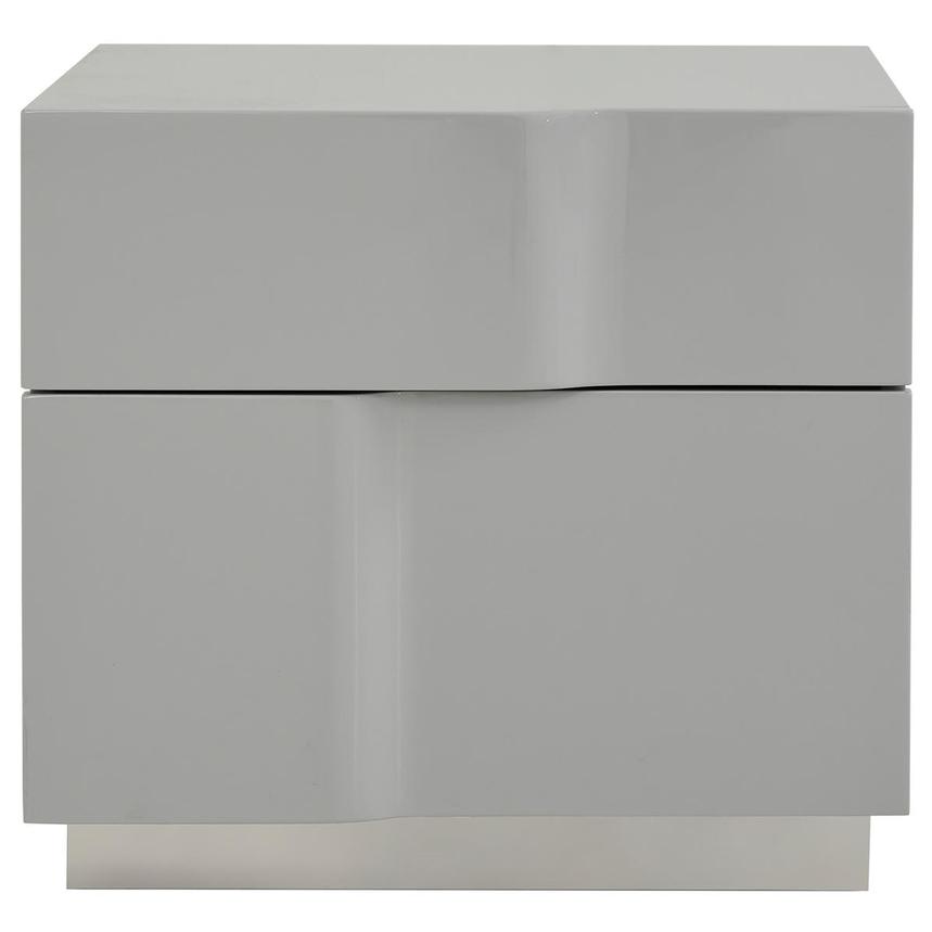 Extra wide store white nightstand