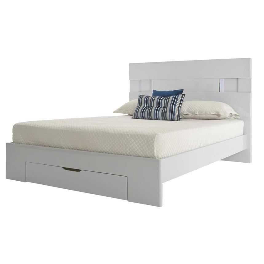 Nicole Queen Storage Bed main image, 1 of 7 images.