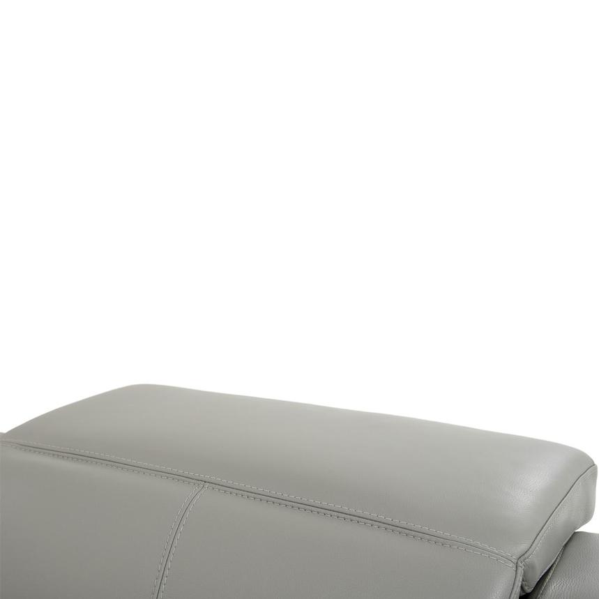 Davis 2.0 Light Gray Home Theater Leather Seating with 5PCS/2PWR  alternate image, 7 of 11 images.