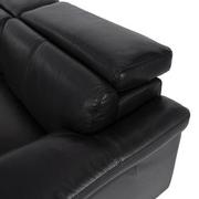 Charlie Black Leather Power Reclining Loveseat  alternate image, 4 of 8 images.