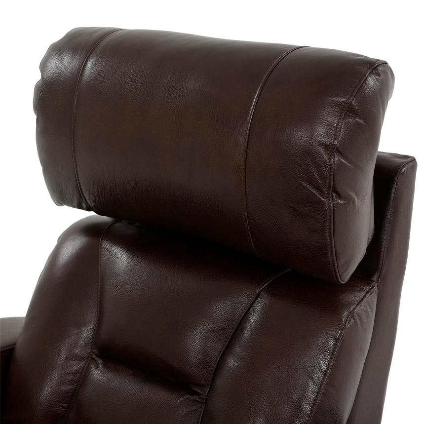 Gio Brown Leather Power Recliner  alternate image, 7 of 14 images.