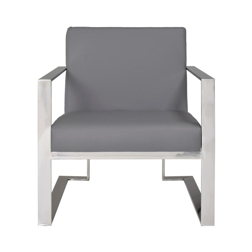 Ace Gray Accent Chair  alternate image, 2 of 9 images.