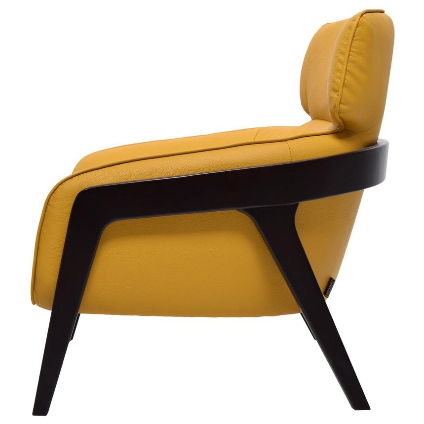Irene Yellow Accent Chair  alternate image, 4 of 9 images.