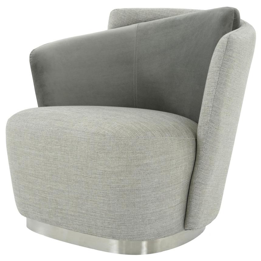 Petal Gray Accent Chair  main image, 1 of 8 images.