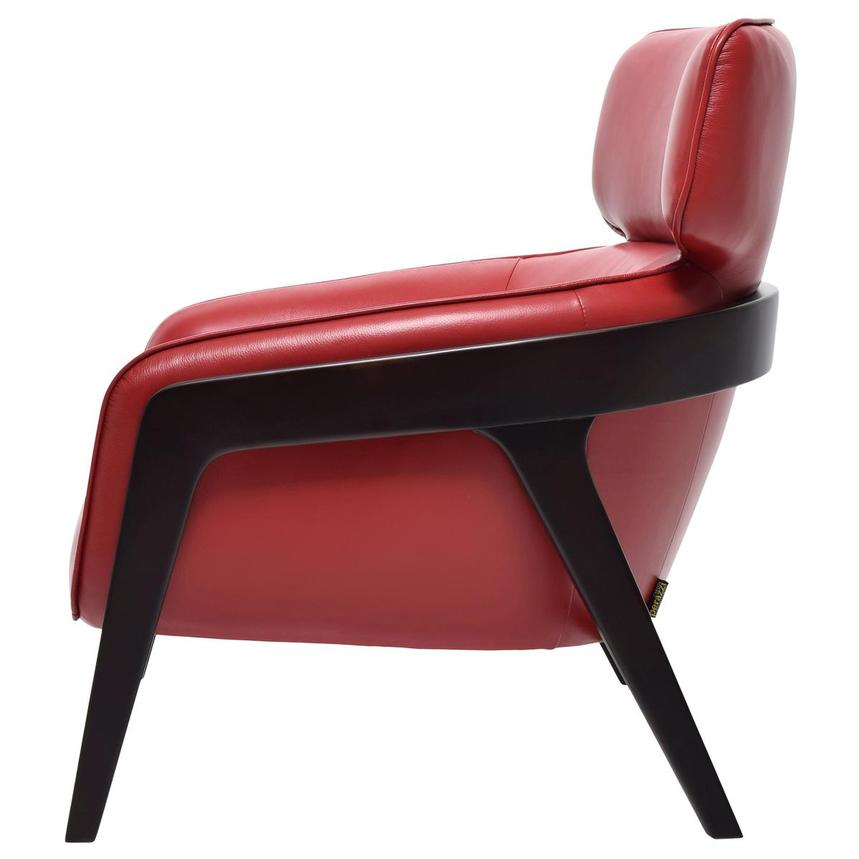 Red leather accent chair new arrivals