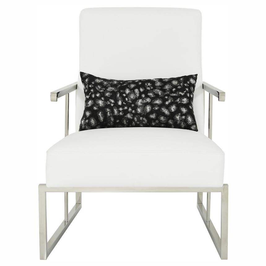 Baldo White Accent Chair alternate image, 3 of 9 images.