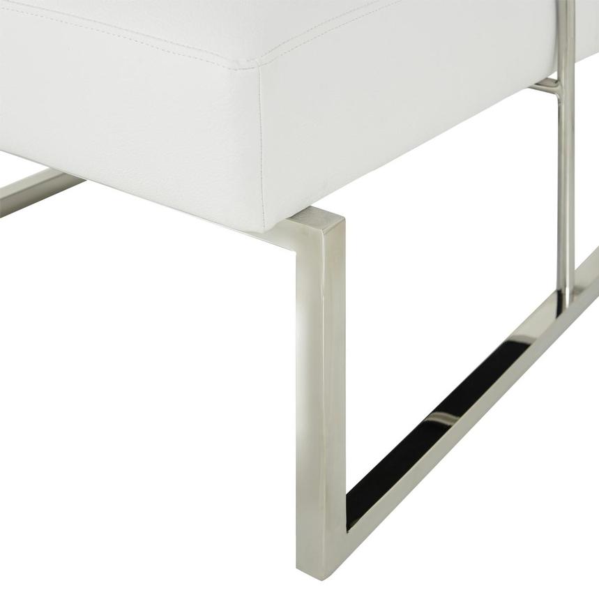 Baldo White Accent Chair alternate image, 8 of 9 images.
