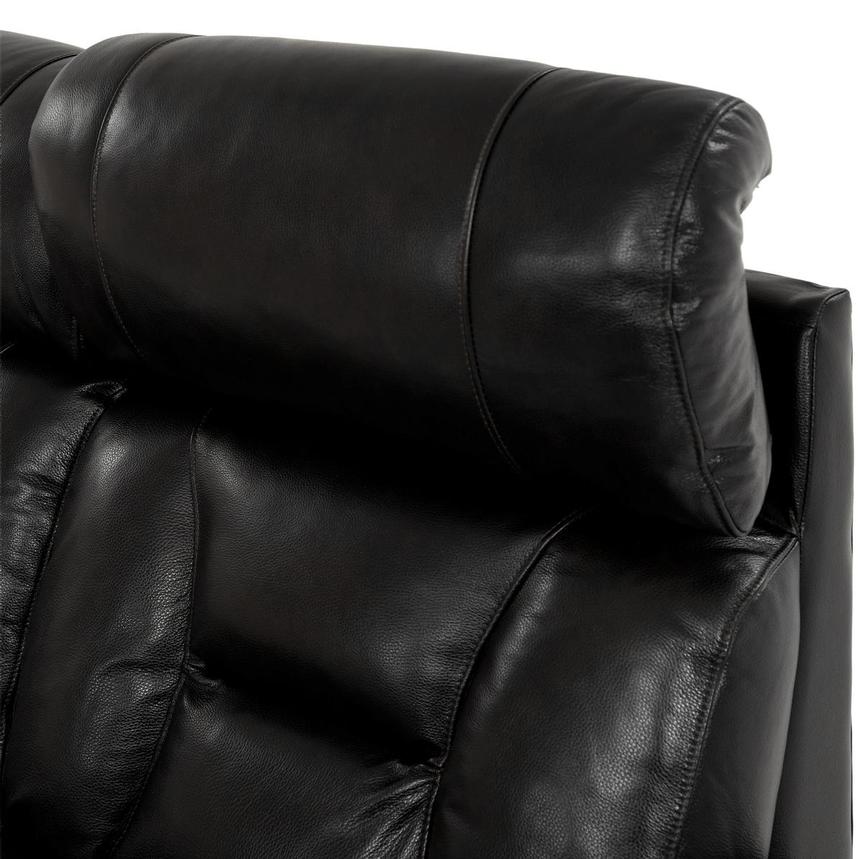 Gio Black Leather Power Reclining Sofa  alternate image, 7 of 18 images.