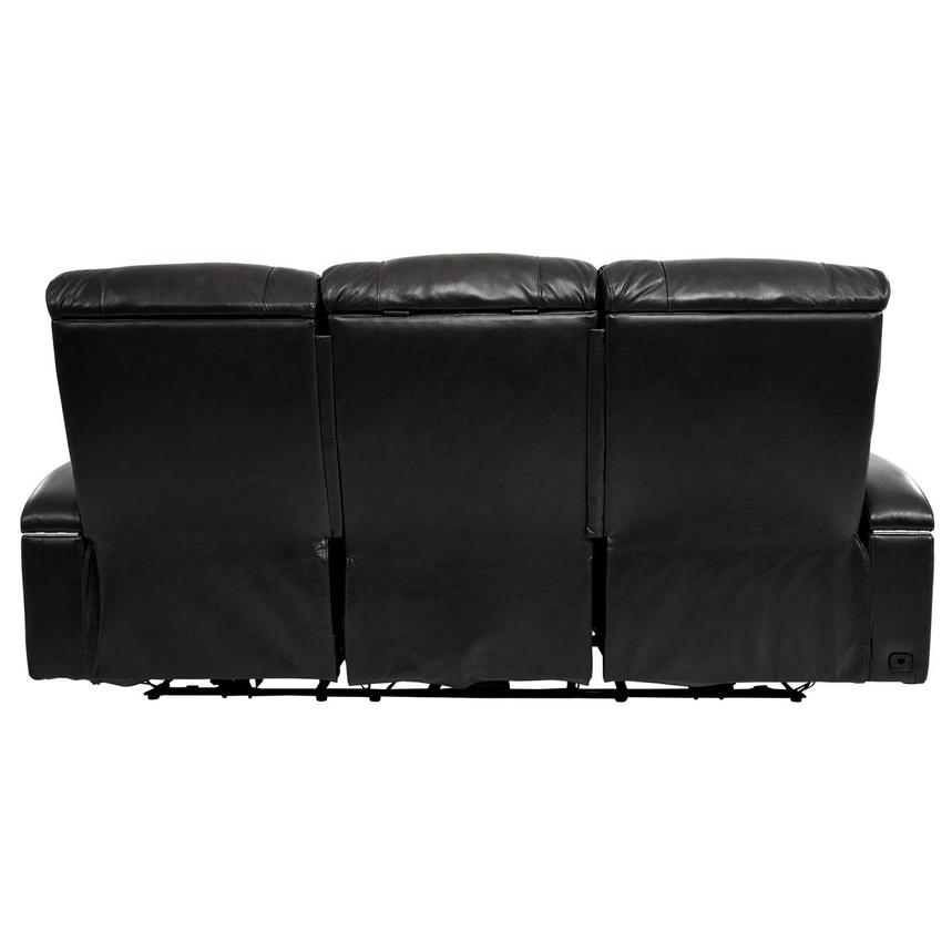 Gio Black Leather Power Reclining Sofa alternate image, 5 of 18 images.