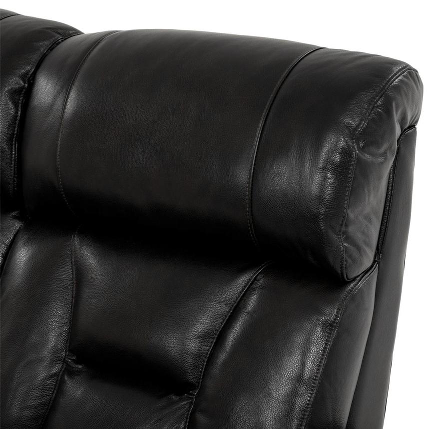 Gio Black Leather Power Reclining Sofa alternate image, 6 of 18 images.